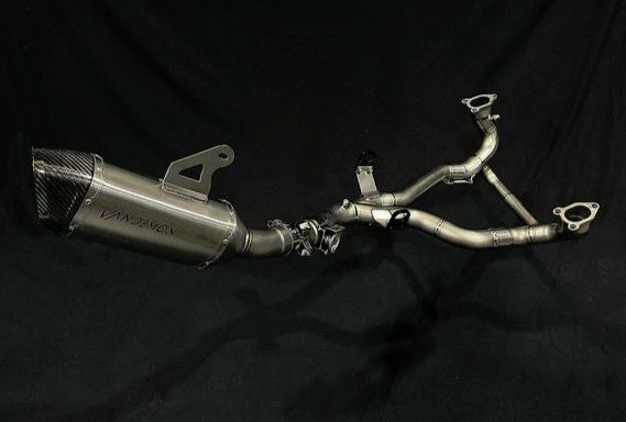 R1300GS 24- チタン フルエキゾースト マフラー Vandemon ヴァンデモン