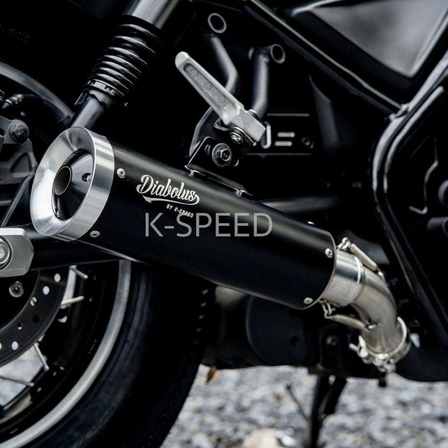 レブル250   ディアブロ　スーパーボム　スリップオンマフラー レブル250/300/500 スリップオンマフラー ディアブロカスタム K-SPEED