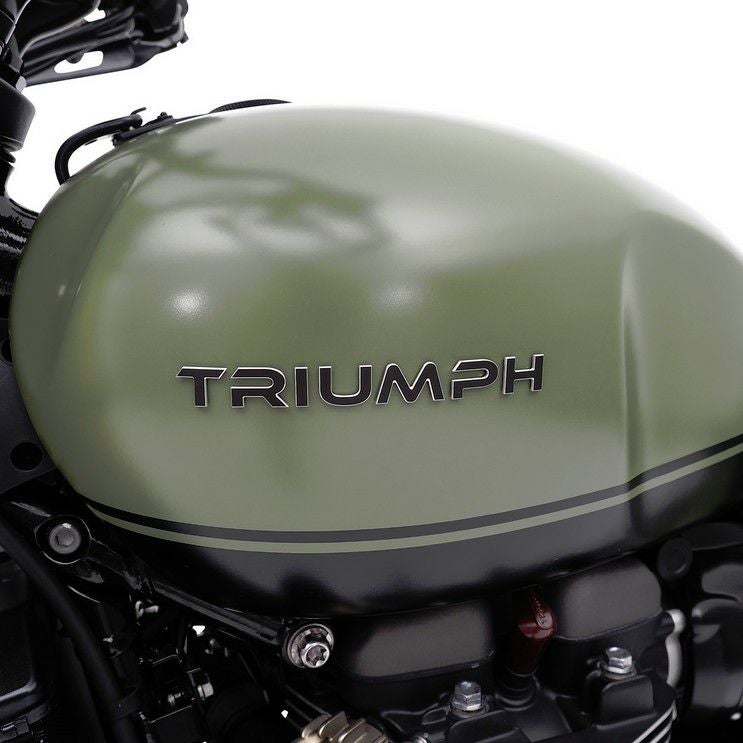 トライアンフ TRIUMPH 3Dロゴステッカー CNC 削り出しアルミ製 タンク