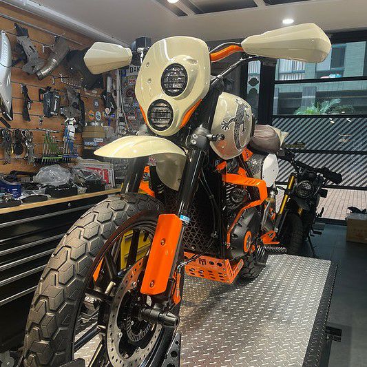 トライアンフ スクランブラー400X スピード400 フロントアクスルスライダー DKデザイン_2