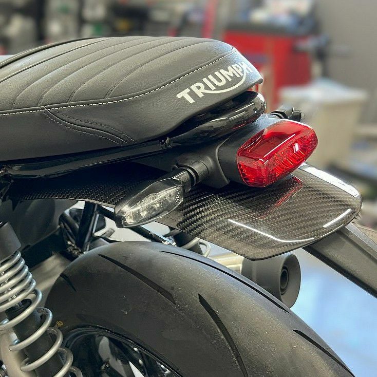 スピードツイン1200 リアフェンダー ドライカーボン SPEEDRA | バイク