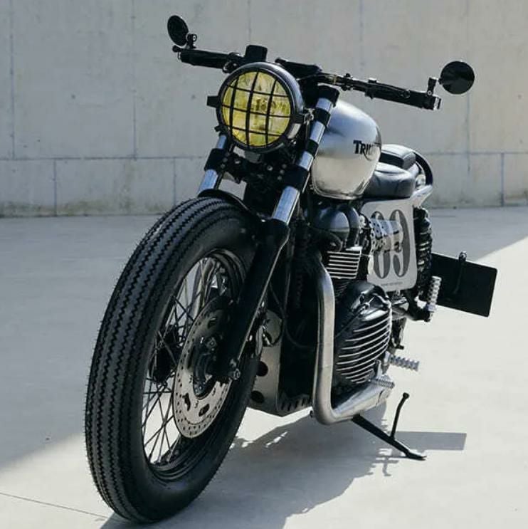 トライアンフ 空冷/水冷ツイン全車 バーエンドミラー タマリット