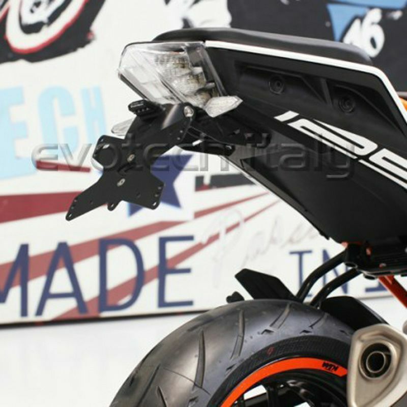 KTM DUKE 125/390 17-23 フェンダーレスキット EVOTECH(エボテック