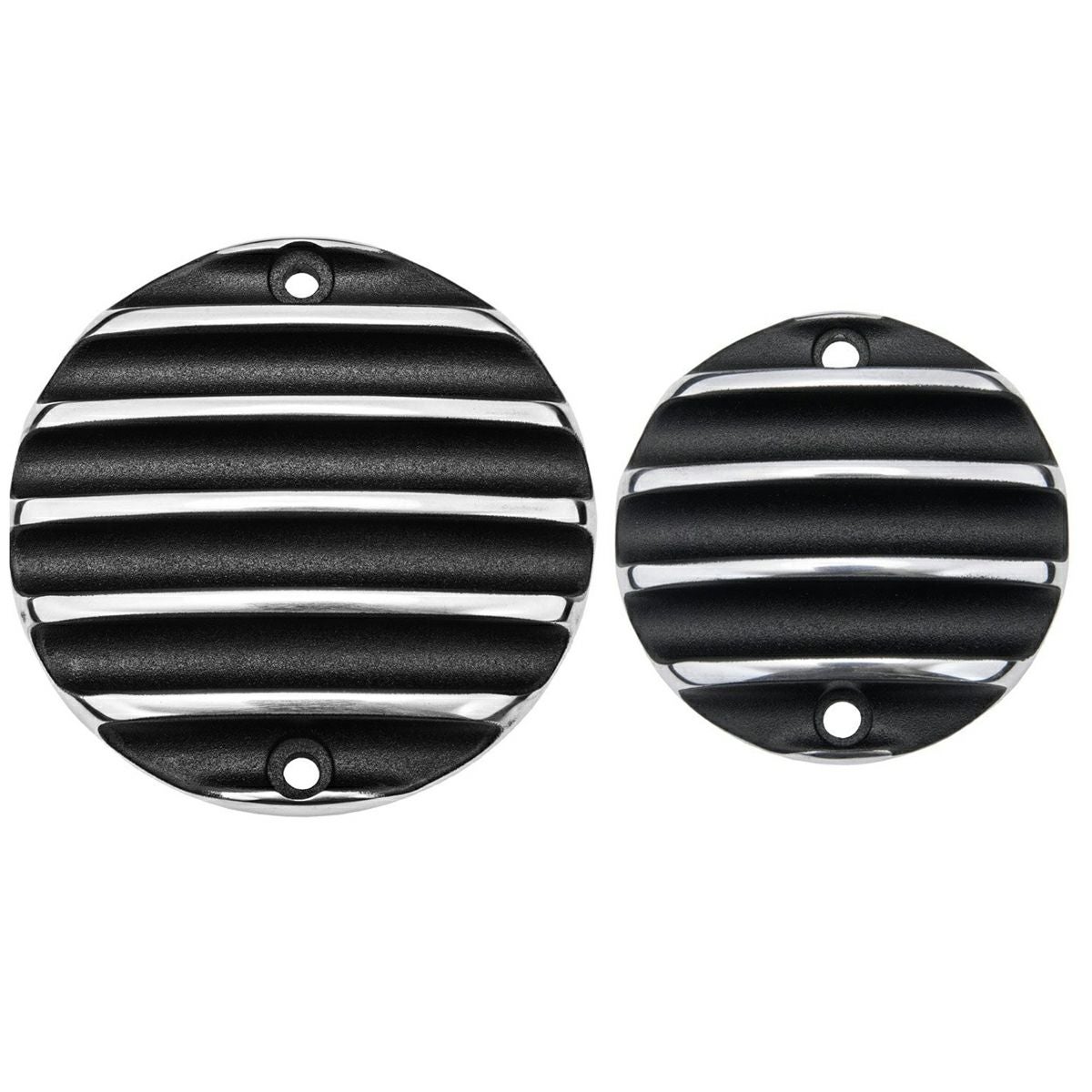 Motone クラッチバッジ&ポイントカバー　シルバー　トライアンフ Motone(モートーン）クラッチバッジ カバー オールブラック