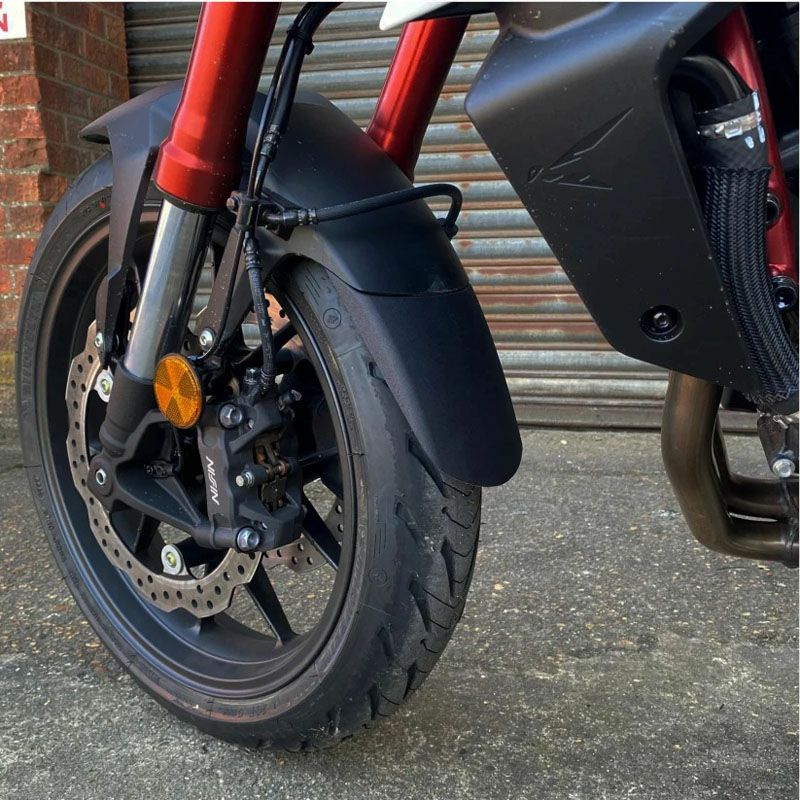 CB750 ホーネット 23- フロントフェンダーエクステンション ブラック