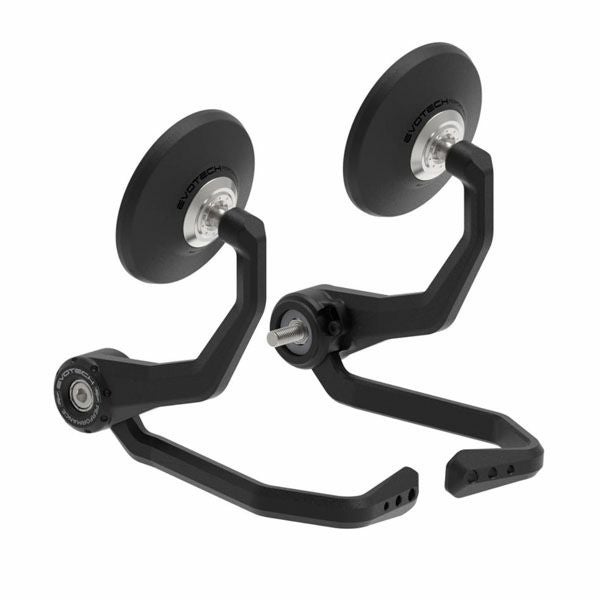 カワサキ バルカンS 15～ バーエンドミラー＆プロテクターキット ブラック 左右セット エボテックパフォーマンス_1