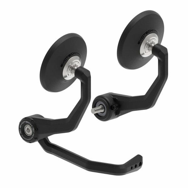 カワサキ バルカンS 15～ バーエンドミラー＆ブレーキレバープロテクターキット ブラック セット エボテックパフォーマンス_1