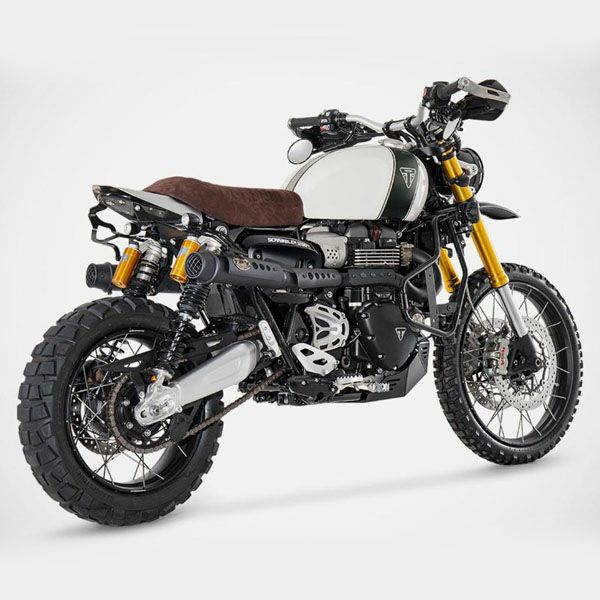 h*l様 ZARD　TRIUMPH　トライアンフ　スクランブラー900　レース用 トライアンフ スクランブラー1200 19～23 スカリコ フルエキゾースト