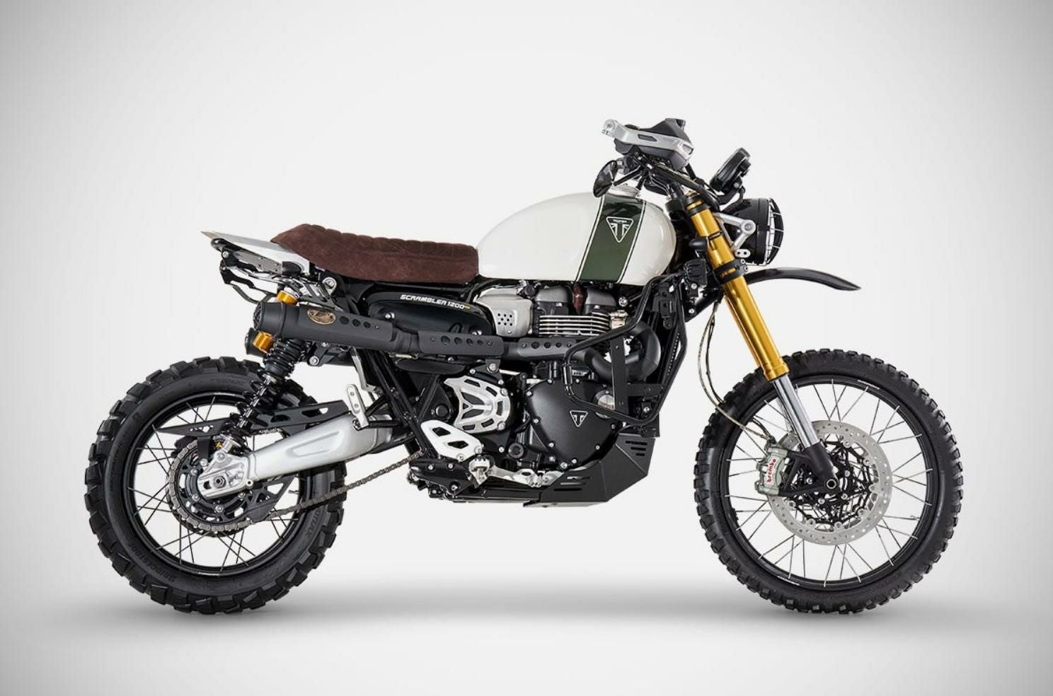 トライアンフ スクランブラー1200 19～23 スカリコ フルエキゾースト