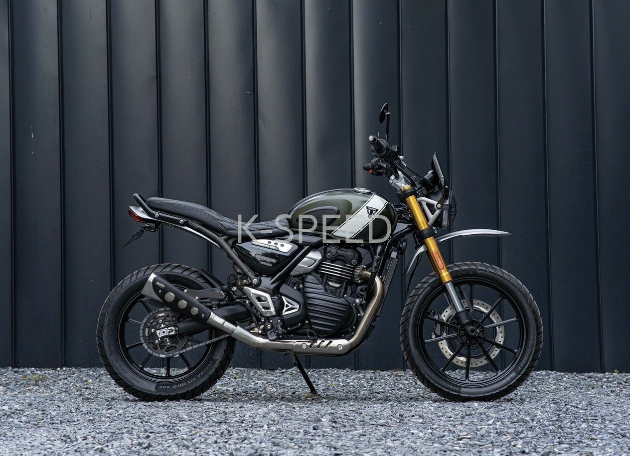 トライアンフ スピード400/スクランブラー400X レトロ スリップオン