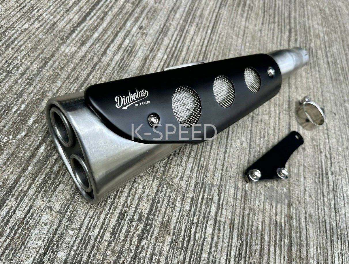 トライアンフ スピード400/スクランブラー400X レトロ スリップオン