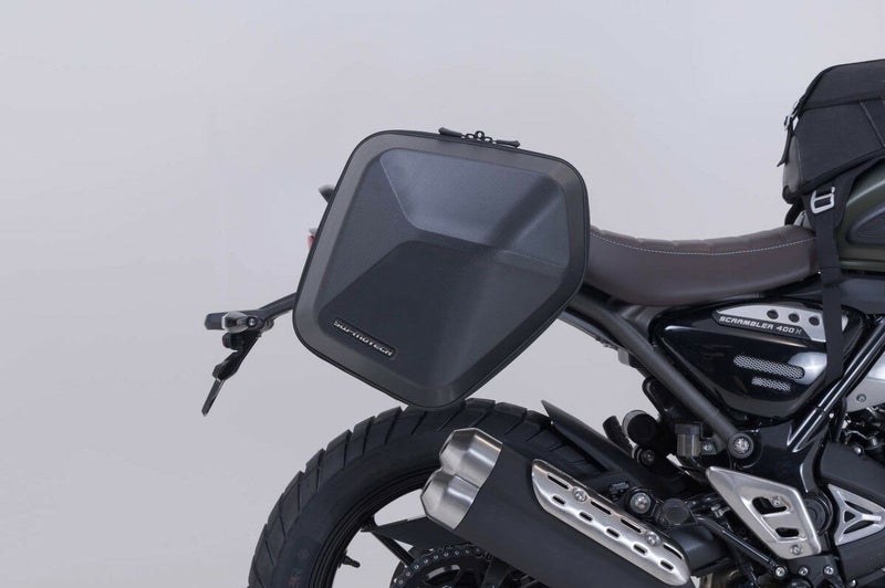 トライアンフ スクランブラー400X サイドケースシステム アーバンABS 左側のみ SW-MOTECH バイクカスタムパーツ専門店 MOTO PARTS