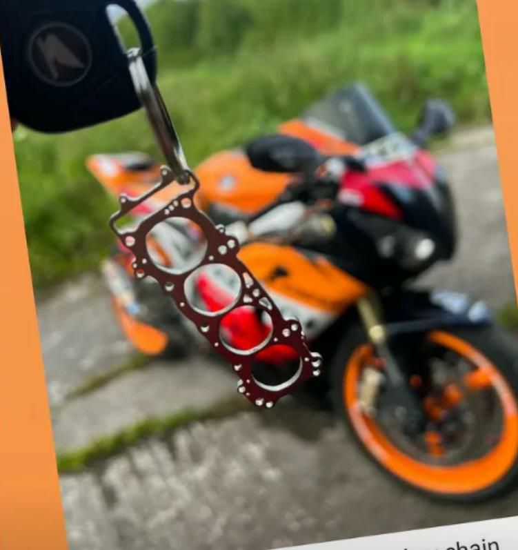 ホンダ CBR1000RR（SC59） ヘッドガスケットキーホルダー デイス