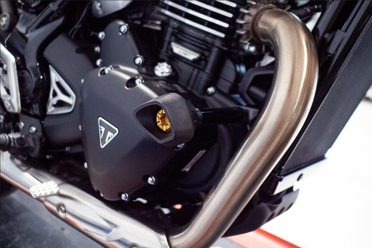 トライアンフ スピード400/スクランブラー400X フレームスライダー