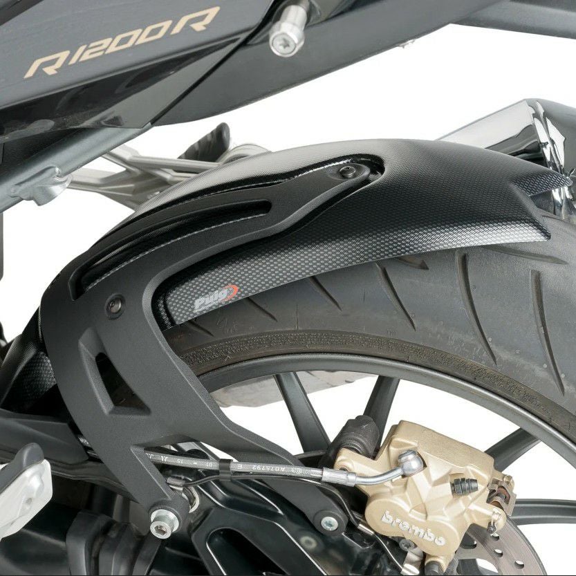 BMW R1200R/RS 15-17 リアフェンダー カーボンルック Puig(プーチ