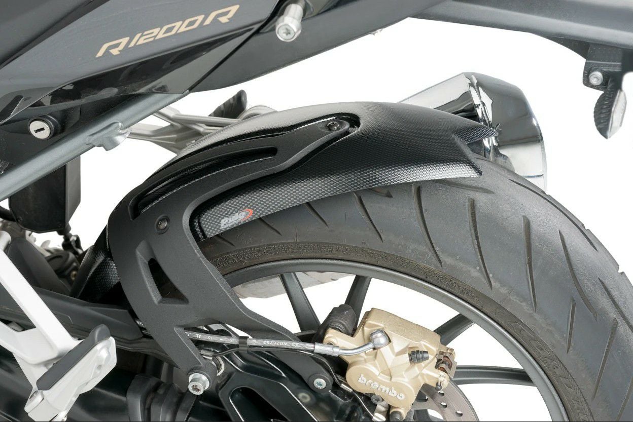 BMW R1200R/RS 15-17 リアフェンダー カーボンルック Puig(プーチ