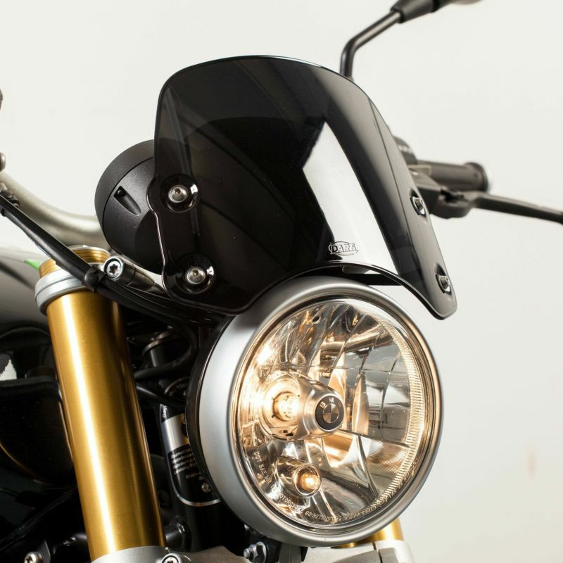RnineT スクリーン ピラニアS3 ブラック DART FLYSCREEN | バイク