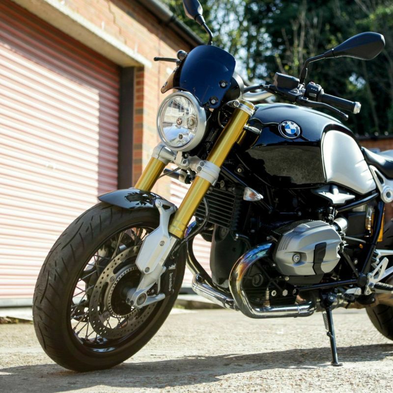 RnineT スクリーン ピラニアS3 ブラック DART FLYSCREEN | バイク