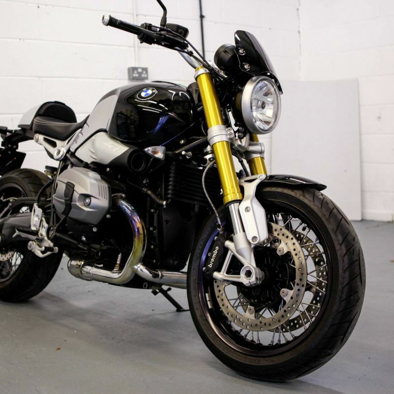 RnineT スクランブラー/ピュア スクリーン ピラニアS3 ブラック DART