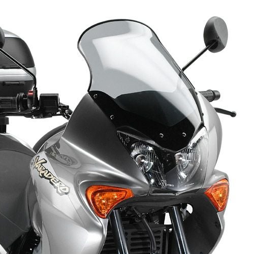 XL125V バラデロ 01-06 ウインドスクリーン 49.9x33.2 スモーク GIVI