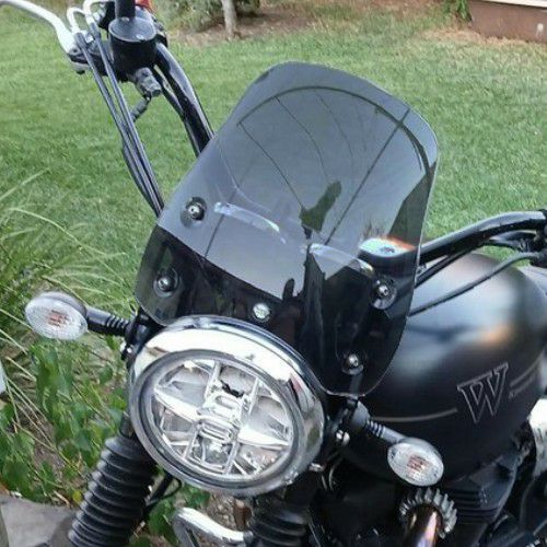 W800 2019～ メグロK3 スクリーン マーリンS3 ダークスモーク DART