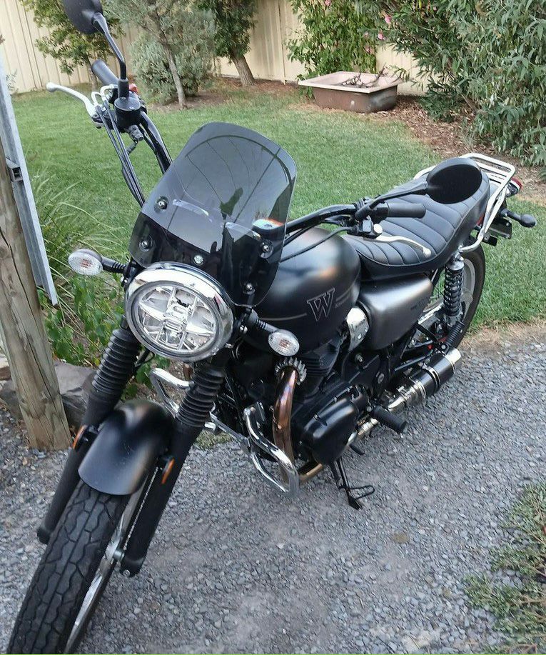 W800 2019～ メグロK3 スクリーン マーリンS3 ダークスモーク DART