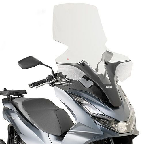 PCX125 21-24 ウインドスクリーン 89x67 クリア GIVI | バイクカスタム