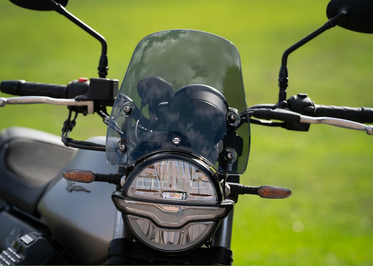 DART ウインドシールド スモーク　motoguzzi v7 モトグッチ モトグッチ V7 ウインドスクリーン DART|バイクパーツ専門店