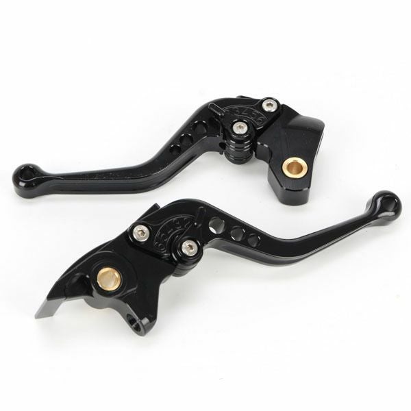 ロイヤルエンフィールドベア650 アジャスタブルショートレバーセット ブラック Hitchcocks Motorcycles_1