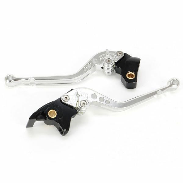 ロイヤルエンフィールドベア650 アジャスタブルレバーセット シルバー Hitchcoks Motorcycle_1