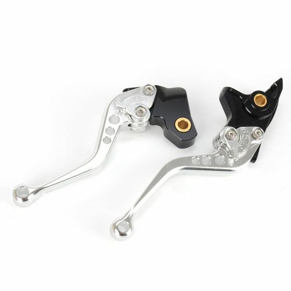 ロイヤルエンフィールドベア650 アジャスタブルショートレバーセット シルバー Hitchcocks Motorcycles_1