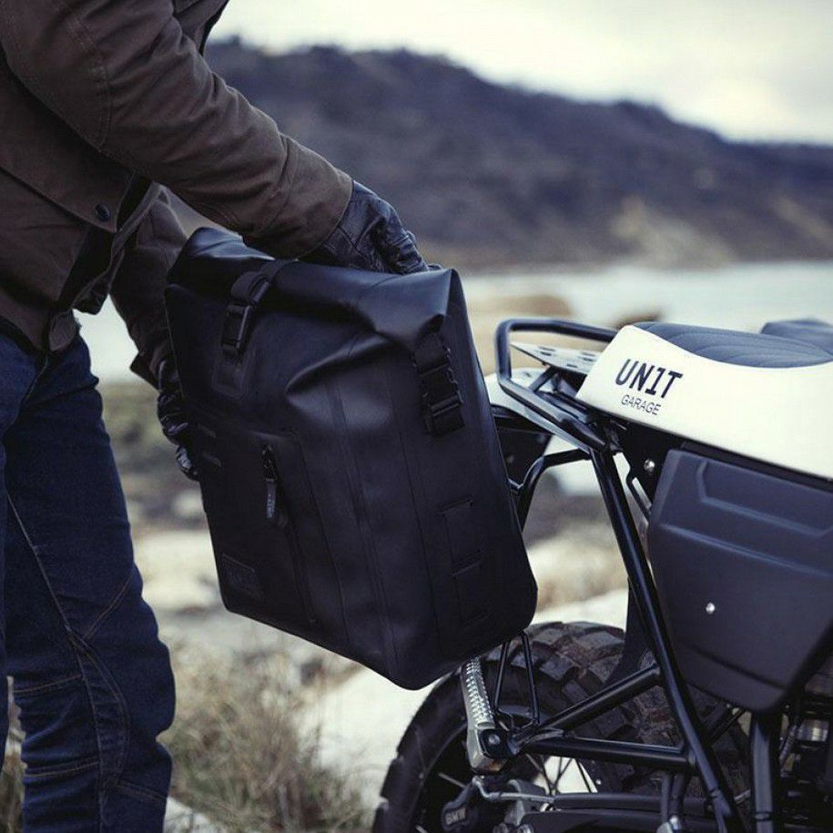 BMW R12nineT サイドバッグ Khali + 左側サイドバッグフレーム UNIT