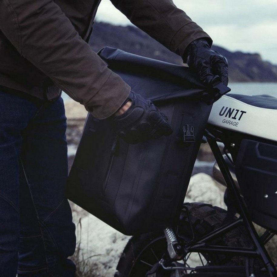 BMW R12nineT サイドバッグ Khali + 左側サイドバッグフレーム UNIT