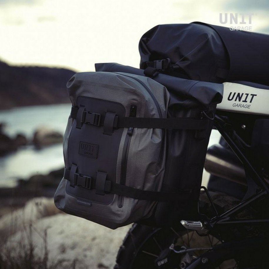 BMW R12nineT サイドバッグ Khali + 左側サイドバッグフレーム UNIT