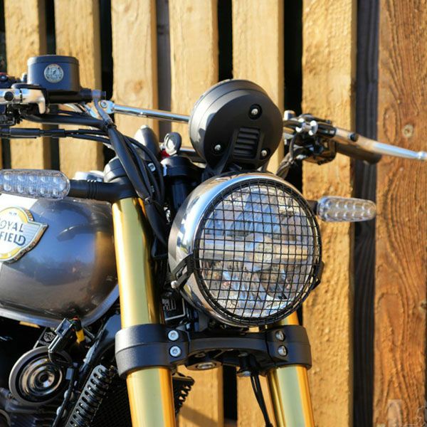 ロイヤルエンフィールドベア650 ヘッドライトグリル ブラック Hitchcocks Motorcycles_1