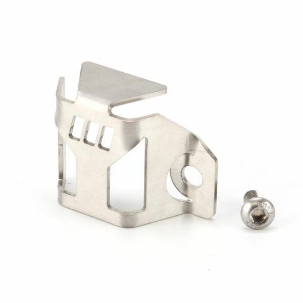 ロイヤルエンフィールドベア650 リアブレーキリザーバータンクカバー ステンレス Hitchcocks Motorcycles_1