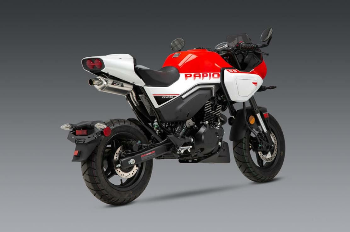 CFMOTO PAPIO SS/CL 2024 RS-9 ステンレス/アルミ スリップオン