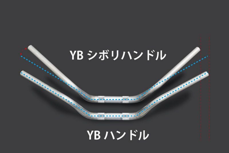 カワサキ Z900RS YBシボリハンドル マットブラック +30mmクラッチ