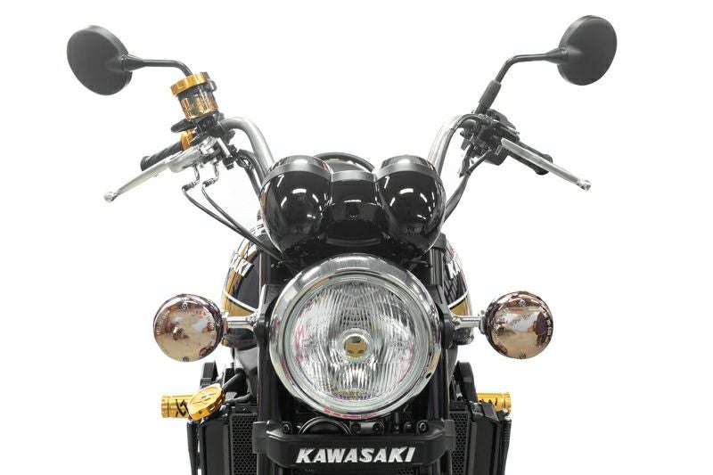 カワサキ Z900RS YBシボリハンドル ポリッシュ +30mmクラッチ