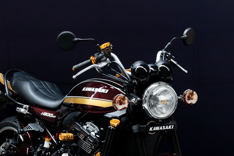 カワサキ Z900RS YBシボリハンドル ポリッシュ +30mmクラッチ