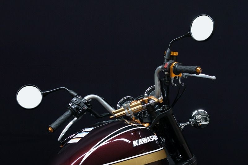 カワサキ Z900RS YBシボリハンドル ポリッシュ +30mmクラッチ