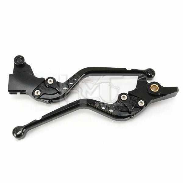 ロイヤルエンフィールドヒマラヤ450 アジャスタブルレバーセット ブラック Hitchcoks Motorcycle_1