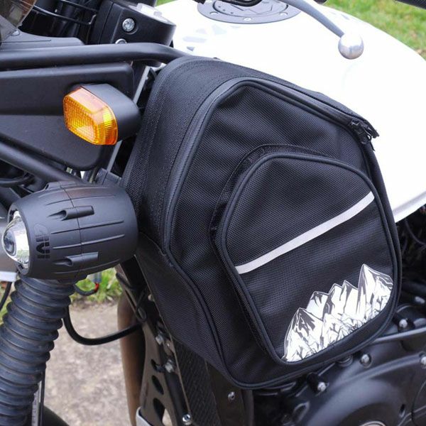 ロイヤルエンフィールドヒマラヤ450/ヒマラヤ411 フロントフレームバッグ（ペア） Hitchcoks Motorcycle_1