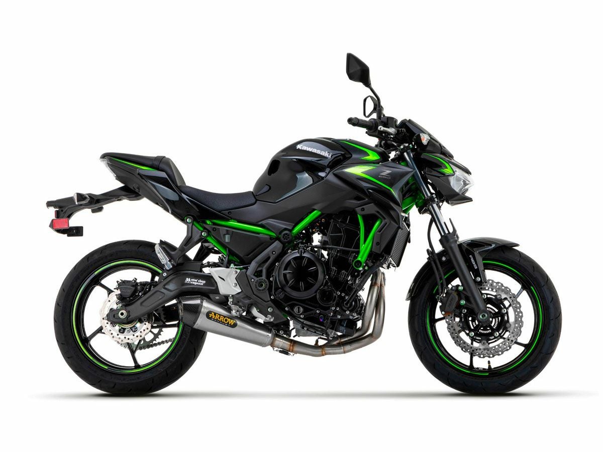 Z650 21-23 フルエキゾーストマフラー EURO5 X-Kone カーボンエンド