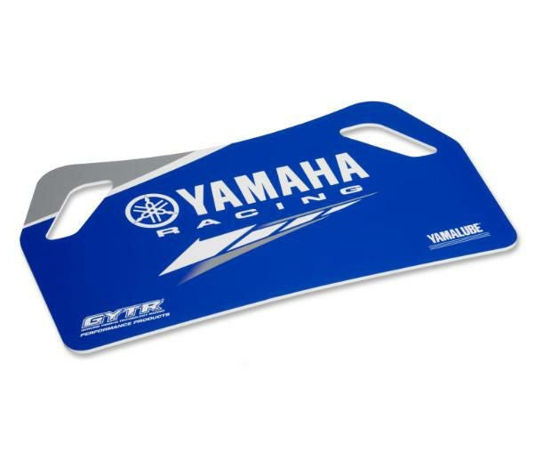 【あーちゃん】 YAMAHA ヤマハ純正 レーシング ピットマット ブルー YAMAHA(ヤマハ純正部品) ピットボード Yamaha Racing | バイクカスタム