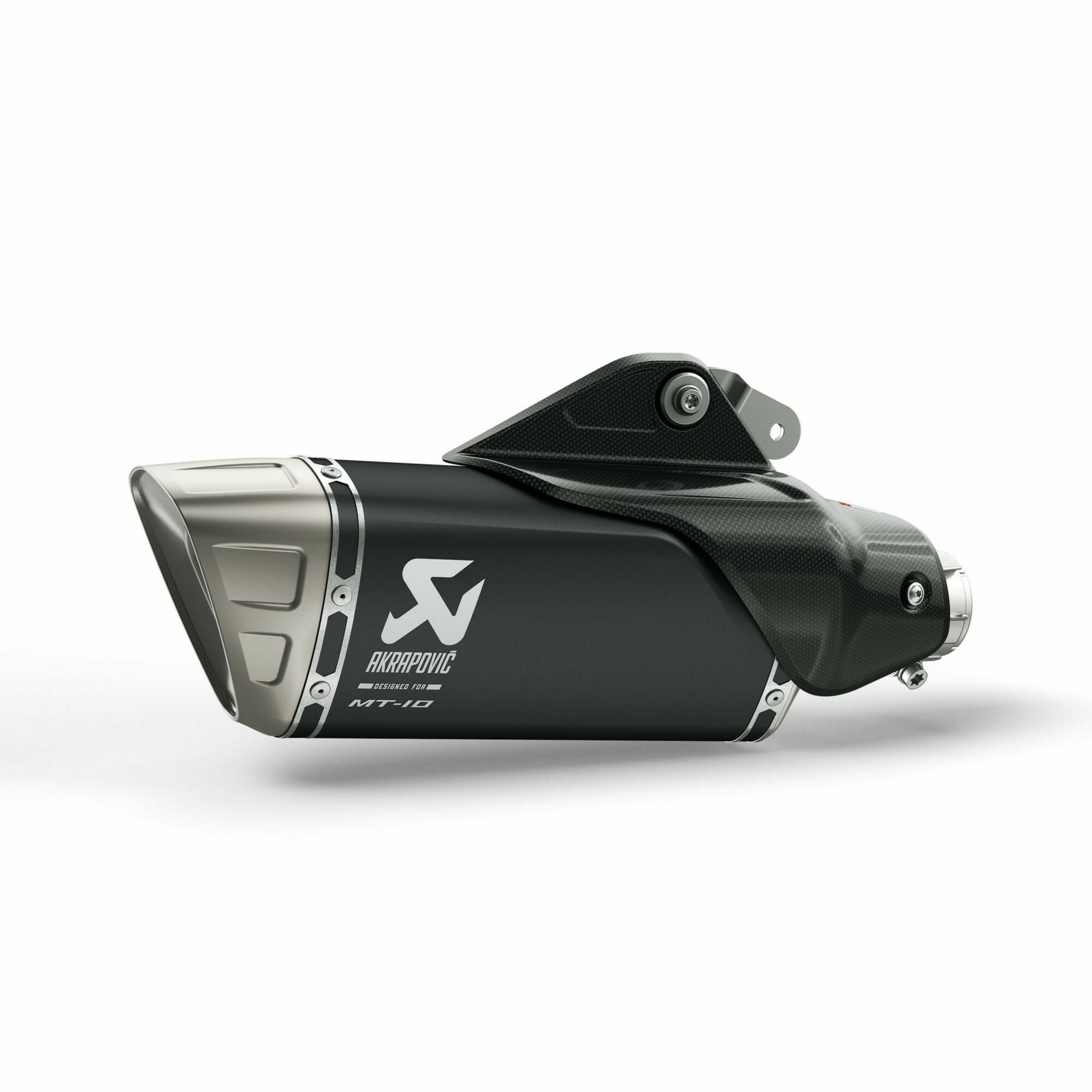 YAMAHA(ヤマハ純正部品) Akrapovic製スリップオンマフラー ブラック MT
