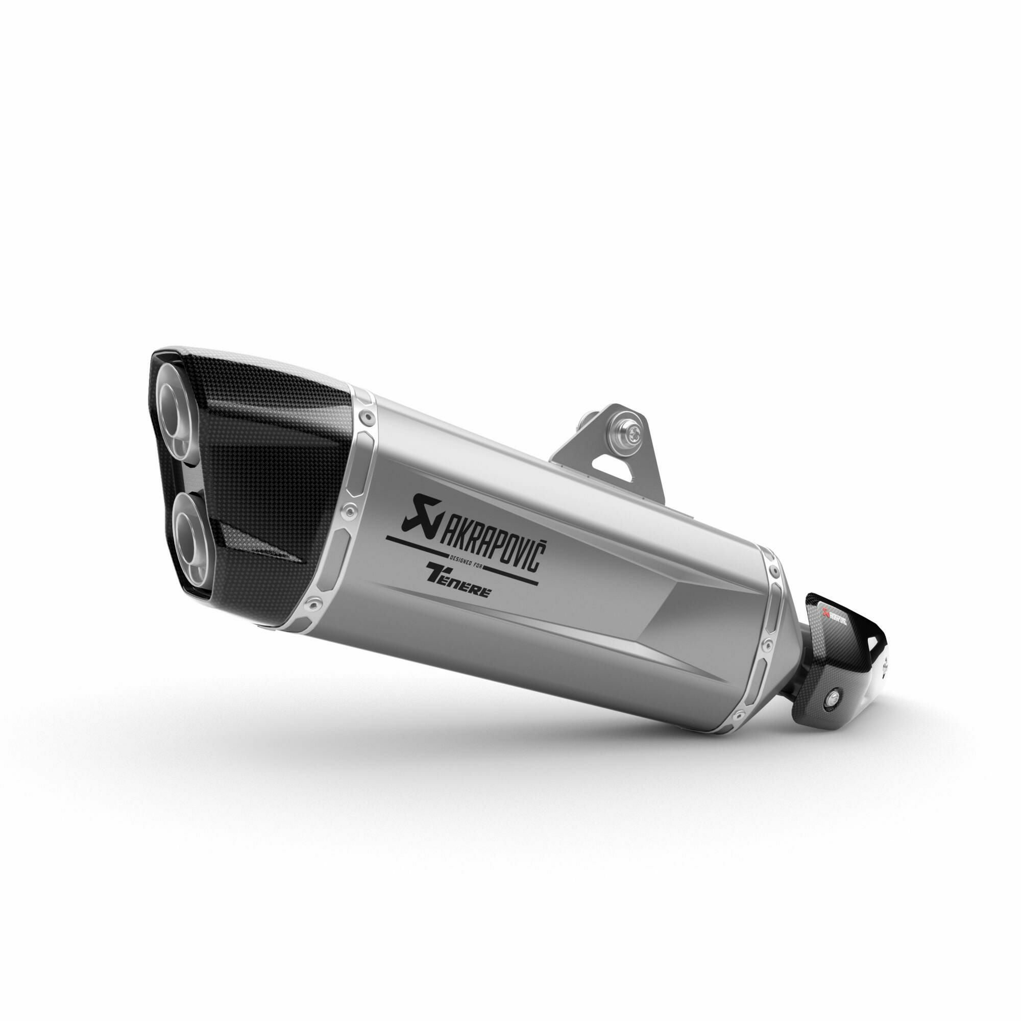 YAMAHA(ヤマハ純正部品) テネレ 700 Akrapovic製スリップオンマフラー