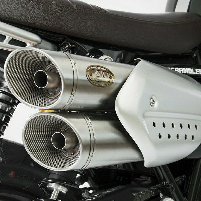TRIUMPH スクランブラー1200 (2024-)フルエキゾーストマフラー