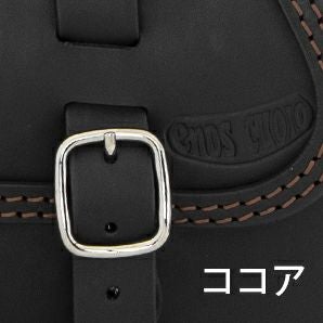 Ends Cuoio(エンズクオイオ) Tomahawk レザーサドルバッグ ピギー 