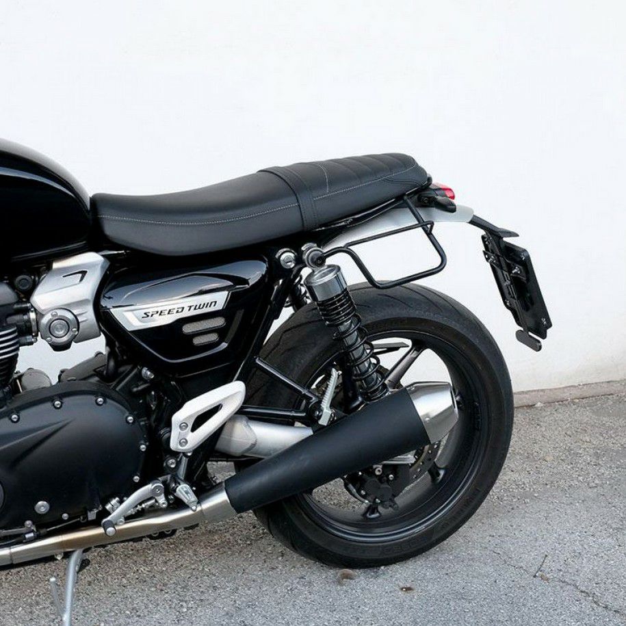 スラクストン/R/RS スピードツイン1200 サイドバッグ キャンバス 10L